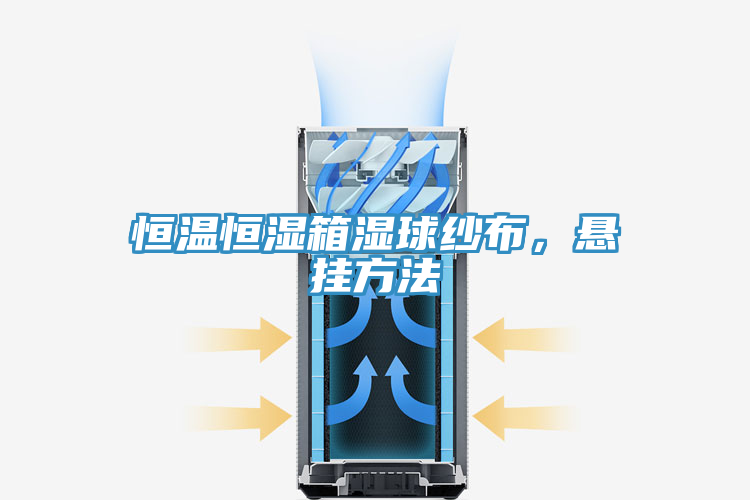 恒温恒湿箱湿球纱布，悬挂方法