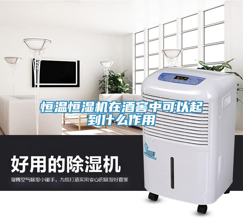 恒温恒湿机在酒窖中可以起到什么作用