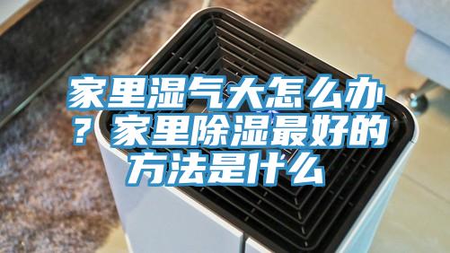 家里湿气大怎么办？家里除湿最好的方法是什么