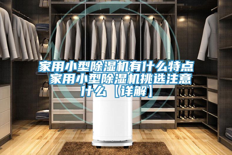 家用小型除湿机有什么特点 家用小型除湿机挑选注意什么【详解】