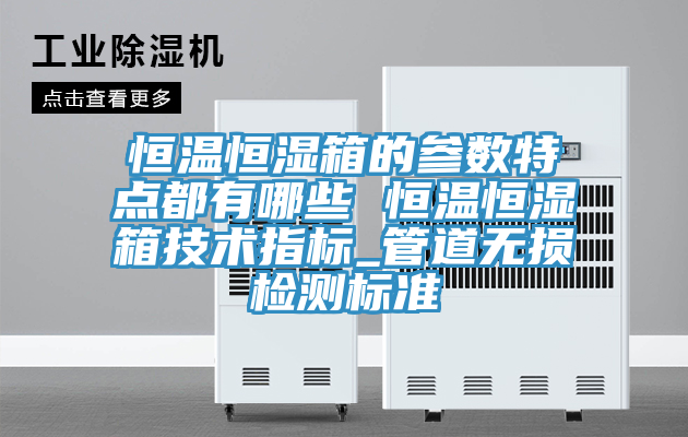恒温恒湿箱的参数特点都有哪些 恒温恒湿箱技术指标_管道无损检测标准