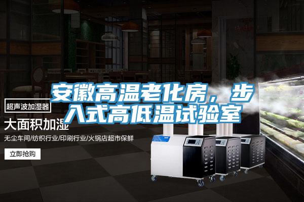 安徽高温老化房，步入式高低温试验室
