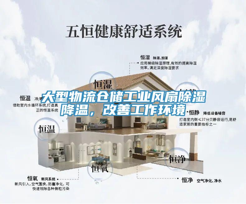 大型物流仓储工业风扇除湿降温，改善工作环境
