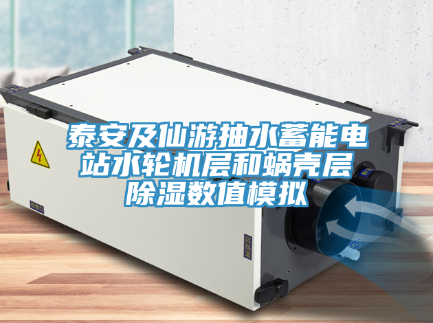泰安及仙游抽水蓄能电站水轮机层和蜗壳层除湿数值模拟