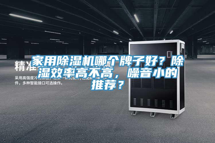 家用除湿机哪个牌子好？除湿效率高不高，噪音小的推荐？