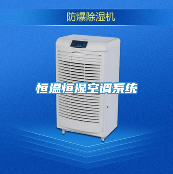 恒温恒湿空调系统