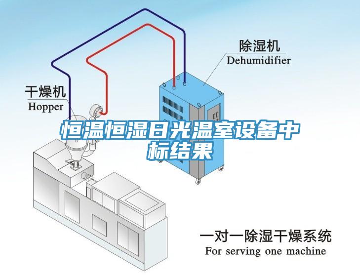 恒温恒湿日光温室设备中标结果