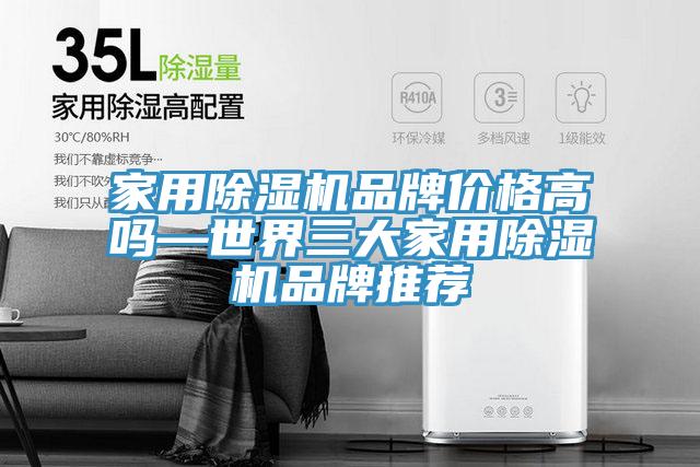 家用除湿机品牌价格高吗—世界三大家用除湿机品牌推荐