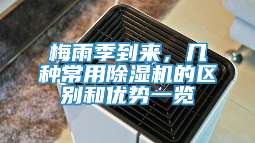 梅雨季到来，几种常用除湿机的区别和优势一览