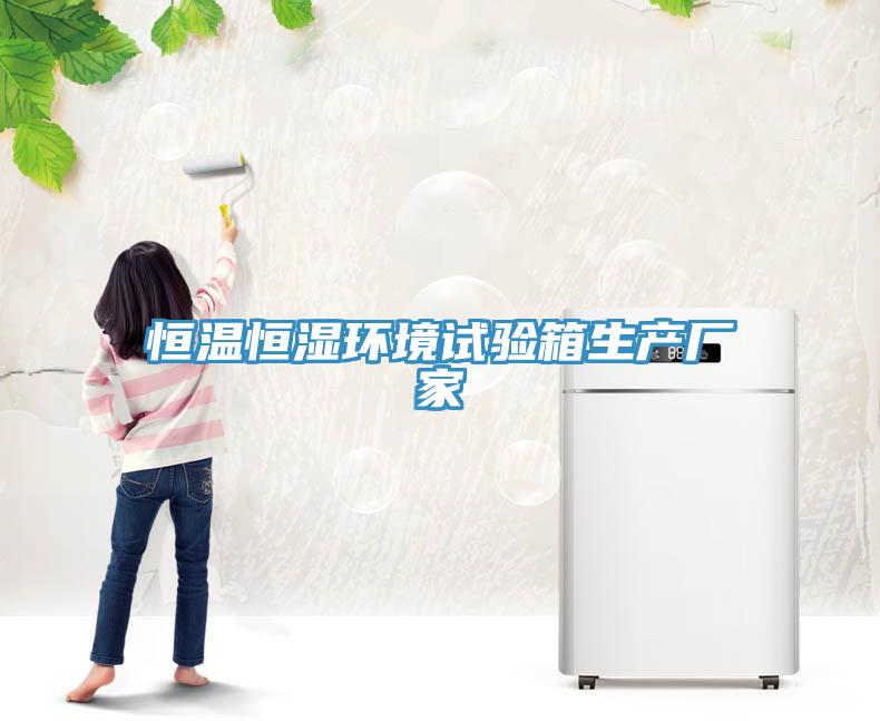 恒温恒湿环境试验箱生产厂家