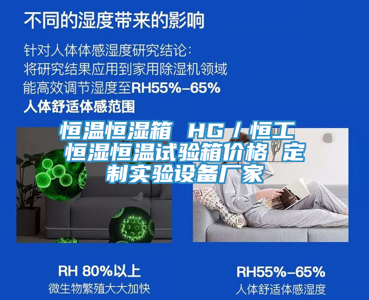 恒温恒湿箱 HG／恒工 恒湿恒温试验箱价格 定制实验设备厂家