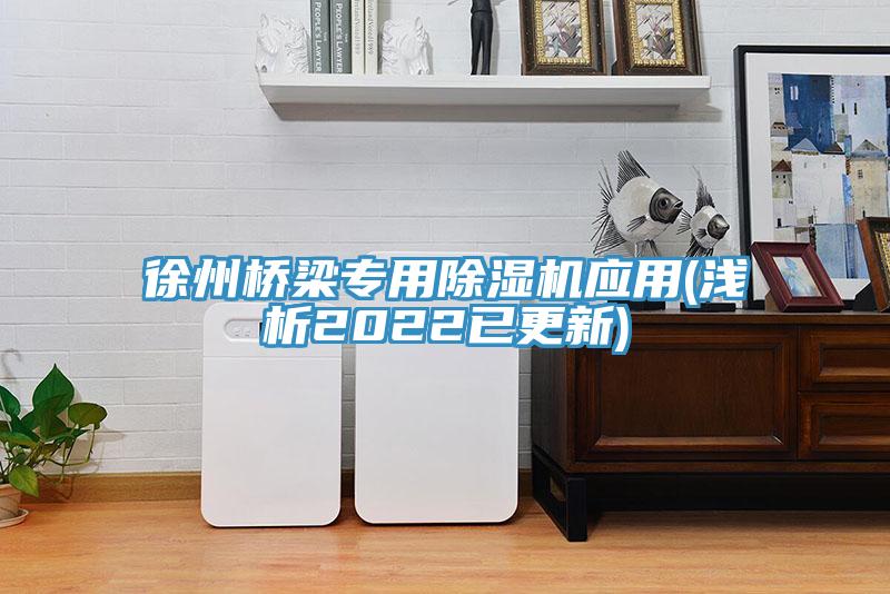 徐州桥梁专用除湿机应用(浅析2022已更新)