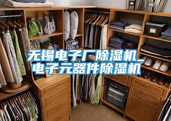 无锡电子厂除湿机_电子元器件除湿机