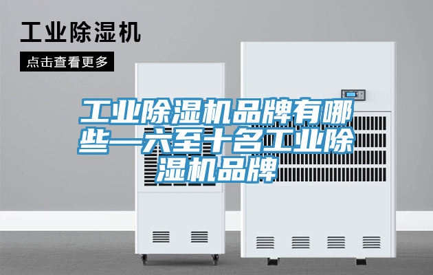 工业除湿机品牌有哪些—六至十名工业除湿机品牌