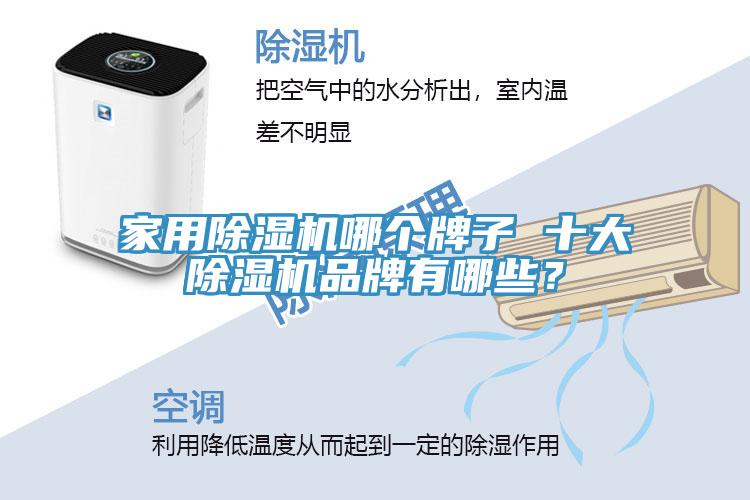 家用除湿机哪个牌子 十大除湿机品牌有哪些？