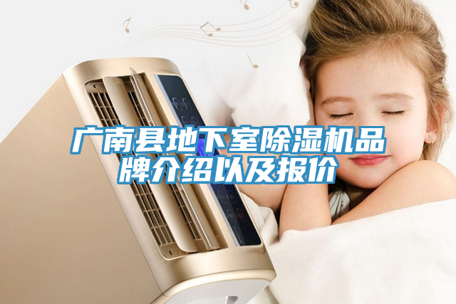 广南县地下室除湿机品牌介绍以及报价