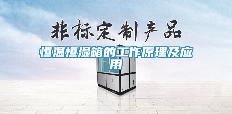 恒温恒湿箱的工作原理及应用