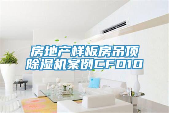 房地产样板房吊顶除湿机案例CFD10