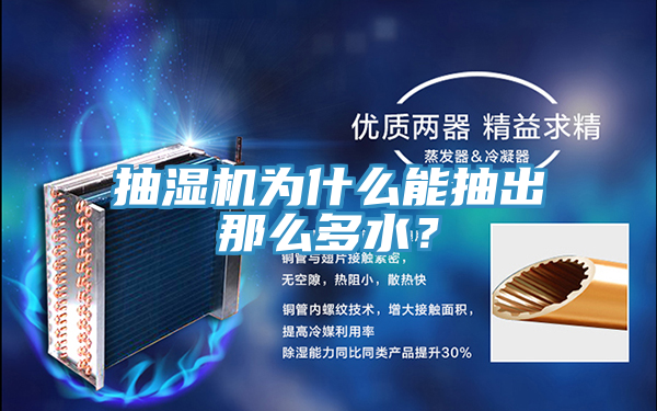 抽湿机为什么能抽出那么多水？