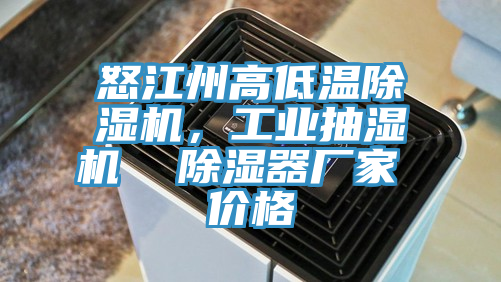 怒江州高低温除湿机，工业抽湿机  除湿器厂家 价格