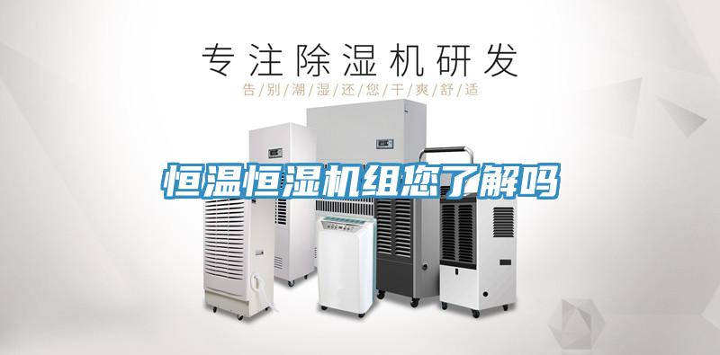 恒温恒湿机组您了解吗
