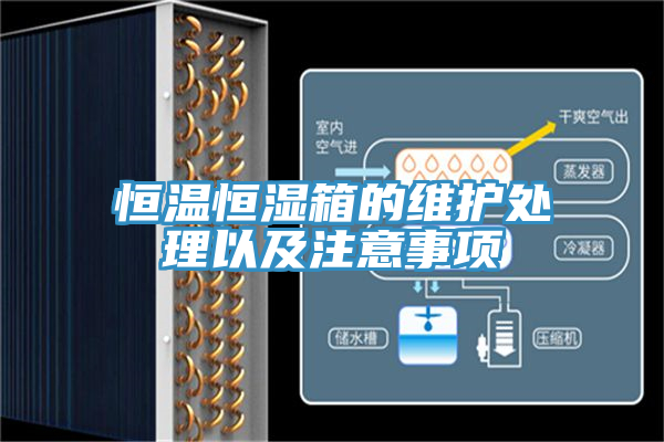 恒温恒湿箱的维护处理以及注意事项