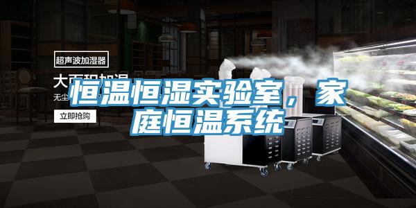 恒温恒湿实验室，家庭恒温系统