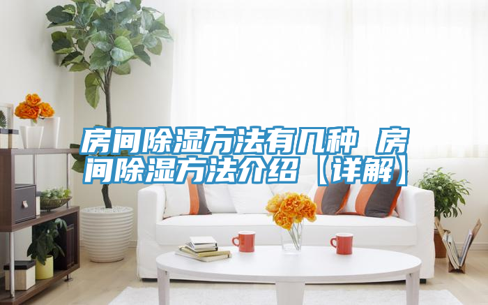房间除湿方法有几种 房间除湿方法介绍【详解】