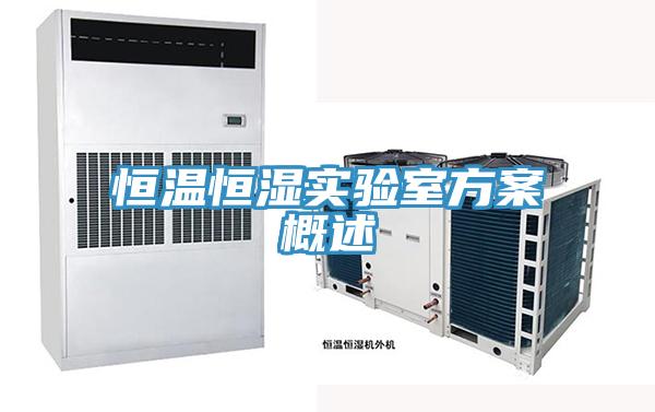 恒温恒湿实验室方案概述