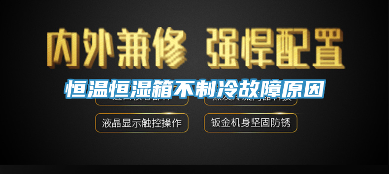 恒温恒湿箱不制冷故障原因