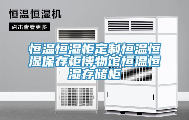 恒温恒湿柜定制恒温恒湿保存柜博物馆恒温恒湿存储柜