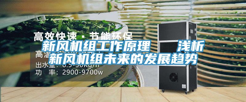 新风机组工作原理   浅析新风机组未来的发展趋势