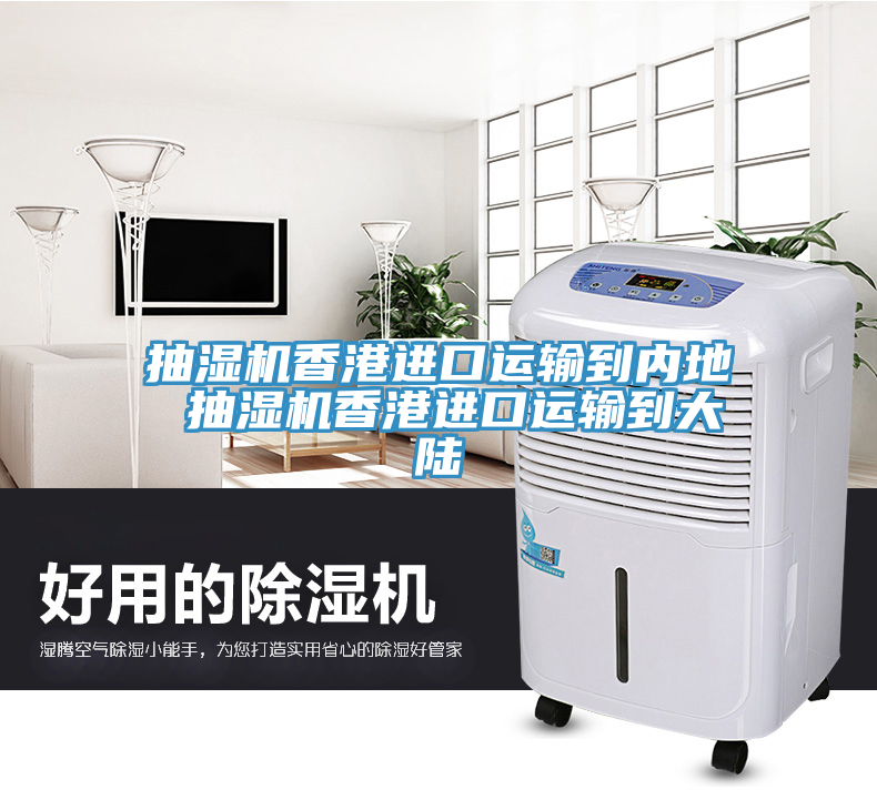 抽湿机香港进口运输到内地 抽湿机香港进口运输到大陆