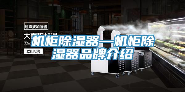 机柜除湿器—机柜除湿器品牌介绍