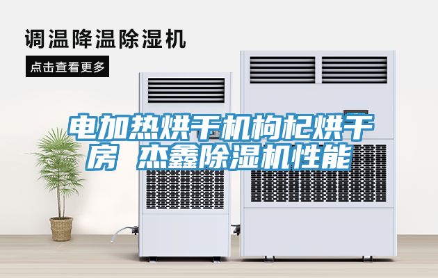 电加热烘干机枸杞烘干房 杰鑫除湿机性能