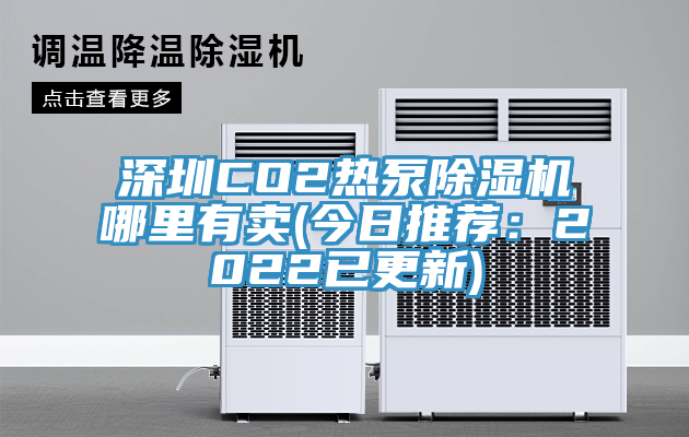 深圳CO2热泵除湿机哪里有卖(今日推荐：2022已更新)