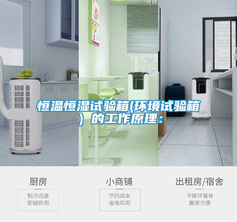 恒温恒湿试验箱(环境试验箱）的工作原理：