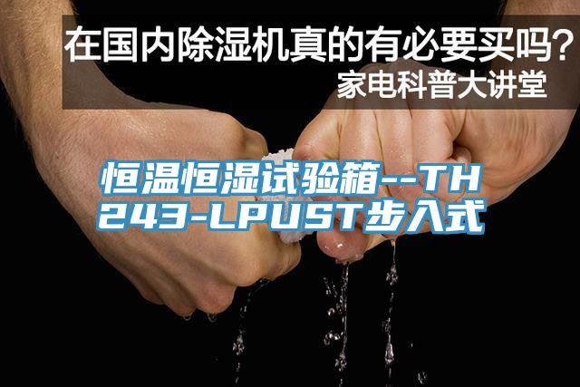 恒温恒湿试验箱--TH243-LPUST步入式