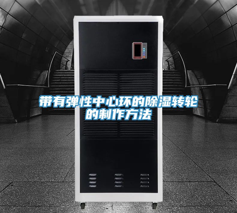带有弹性中心环的除湿转轮的制作方法