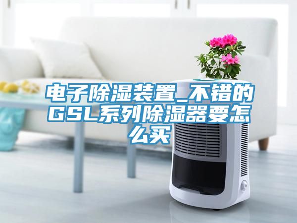 电子除湿装置_不错的GSL系列除湿器要怎么买