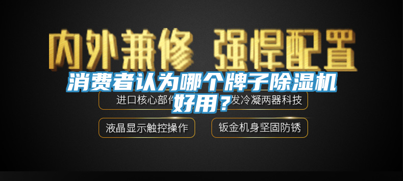 消费者认为哪个牌子除湿机好用？