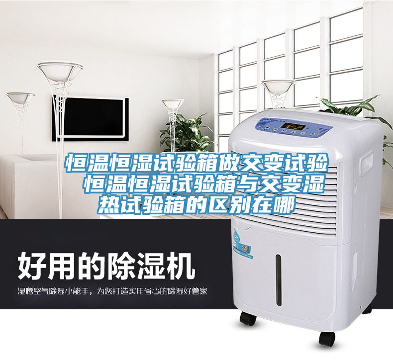 恒温恒湿试验箱做交变试验 恒温恒湿试验箱与交变湿热试验箱的区别在哪
