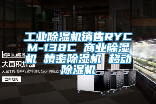 工业除湿机销售RYCM-138C 商业除湿机 精密除湿机 移动除湿机