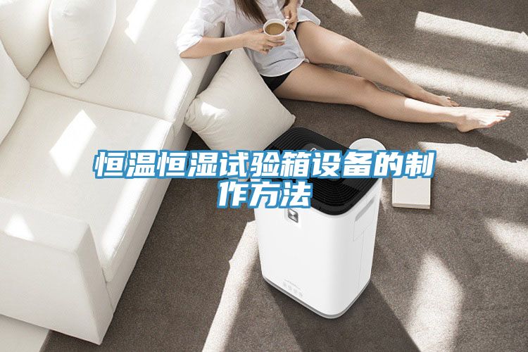 恒温恒湿试验箱设备的制作方法