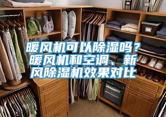 暖风机可以除湿吗？暖风机和空调、新风除湿机效果对比