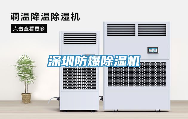 深圳防爆除湿机
