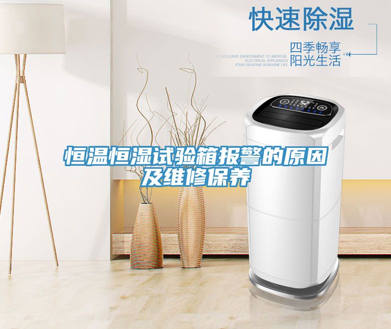 恒温恒湿试验箱报警的原因及维修保养
