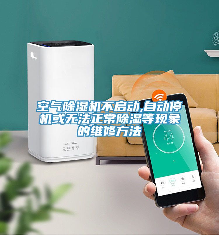 空气除湿机不启动,自动停机或无法正常除湿等现象的维修方法