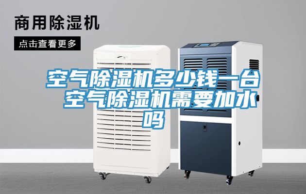 空气除湿机多少钱一台 空气除湿机需要加水吗