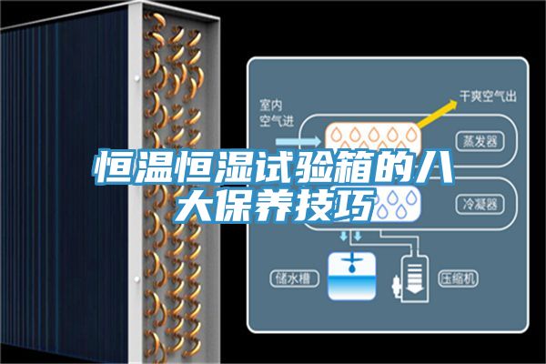 恒温恒湿试验箱的八大保养技巧